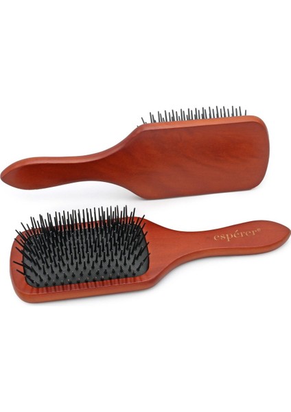 Ahşap, Topuzsuz ve Kahverengi Özel Saç Açma Fırçası / JT8586/BROWN