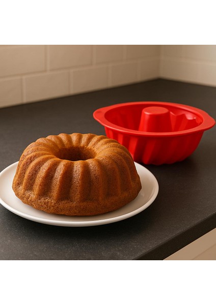 Silikon Büyük Şef Kek Kalıbı