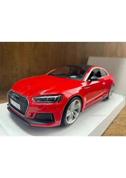 Audi Rs5 1:24 Ölçek Diecast Model Araba Audi Rs 5 Diecast Araba Audi Coupe Kırmızı Diecast