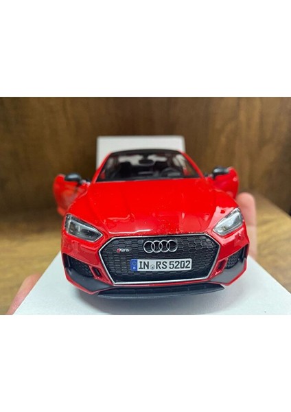 Audi Rs5 1:24 Ölçek Diecast Model Araba Audi Rs 5 Diecast Araba Audi Coupe Kırmızı Diecast fırsatları