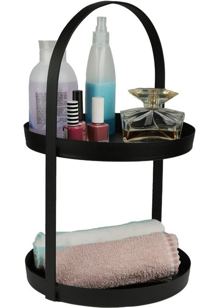 Şık Siyah Kozmetik ve Takı Düzenleyici Organizer, Banyo Için Mükemmel Seçenek fiyatları