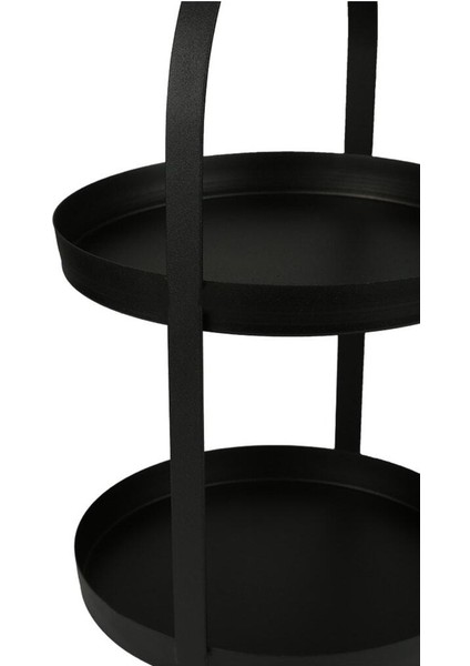 Şık Siyah Kozmetik ve Takı Düzenleyici Organizer, Banyo Için Mükemmel Seçenek