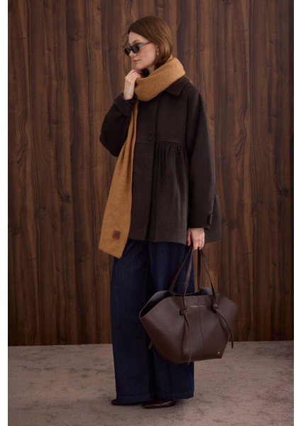 Büzgü Detaylı Kaban Kahve fiyatları