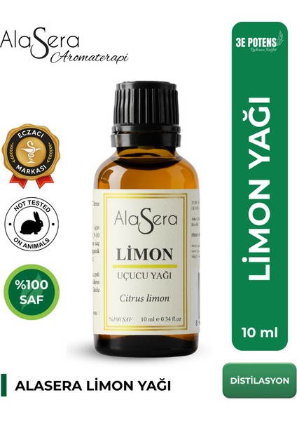 Limon Yağı 10 Ml Saf