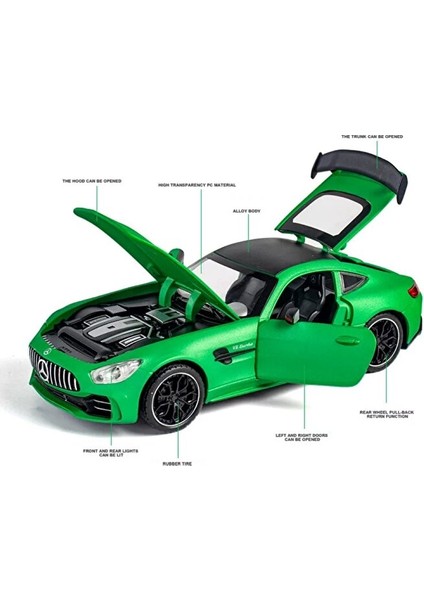 Mercedes Benz Amg Gtr Araba Işıklı ve Sesli Kapıları Açılan Mercedes Amg Gtr Turbo V8 Araba fırsatları