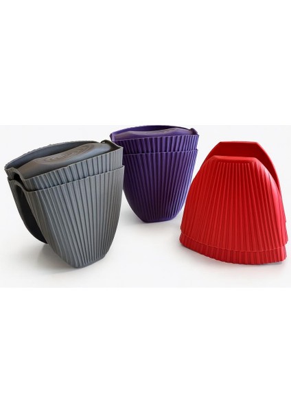 2'li Silikon Fırın Eldiveni, Fırın Tutacağı