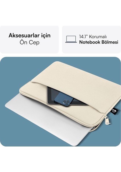 MCE-1505 14.1" Nova Eco Notebook Sleeve Latte fiyatları