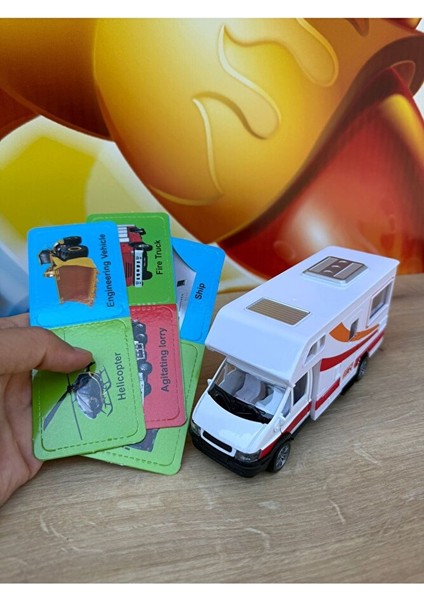 Kutulu Çek Bırak Metal Karavan Oyuncak Karavan Diecast Karavan Model Araba fiyatları