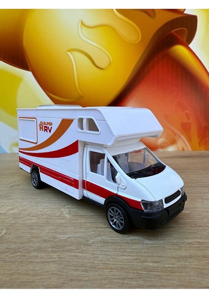 Kutulu Çek Bırak Metal Karavan Oyuncak Karavan Diecast Karavan Model Araba fırsatları