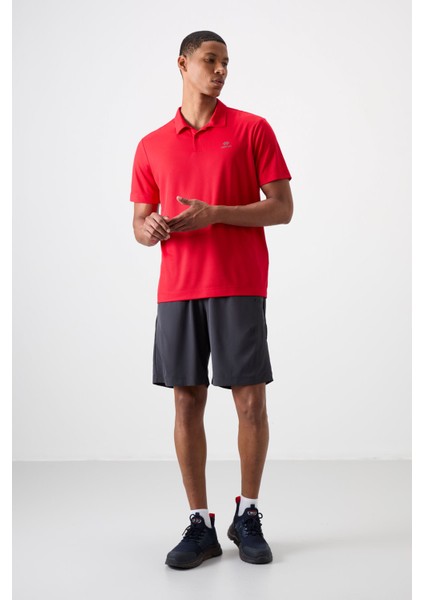 Antrasıt Kalın Yumuşak Comfort Fit Erkek Şort - 81268