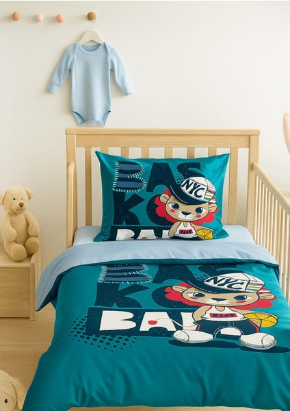 Yenidoğan Erkek Bebek Nevresim Takımı 3D Pamuklu Nyc