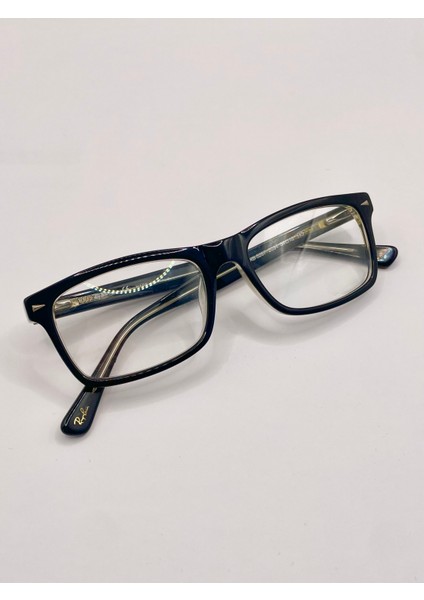 Siyah Dikdörtgen Erkek Gözlük Çerçevesi – Optik Cam Değişimine Uygun fırsatları