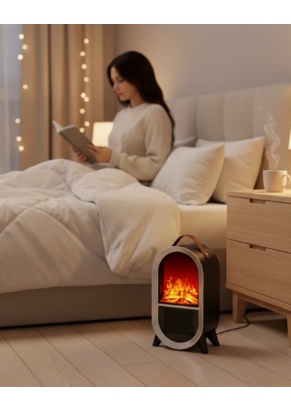 Stove Med 1500W Dekoratif Elektrikli Şömine fiyatları