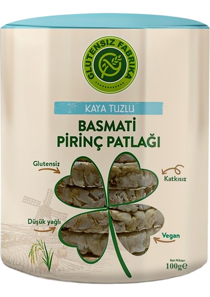 Kaya Tuzu Basmati Pirinç Patlağı 90G x 6 Paket (Glütensiz & Vegan) fiyatları