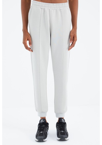 Taş Bağcıklı Ön Dikiş Detaylı Standart Kalıp Erkek Eşofman Alt - 84994