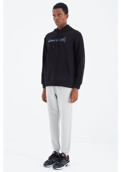 Taş Bağcıklı Ön Dikiş Detaylı Standart Kalıp Erkek Eşofman Alt - 84994