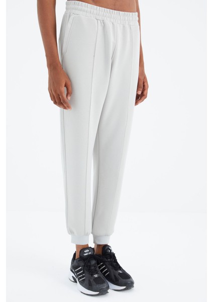 Taş Bağcıklı Ön Dikiş Detaylı Standart Kalıp Erkek Eşofman Alt - 84994