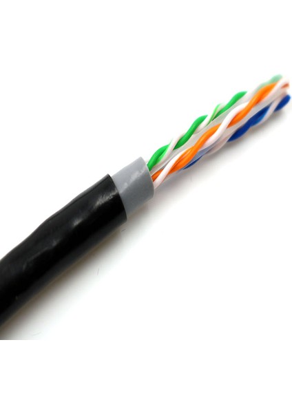 Utp Cat6 Outdoor Dış Ortam Cat6 Kablo - Çift Kılıflı (Double Jacket) 23AWG - 305 Metre fırsatları