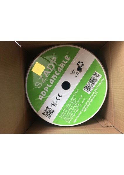Utp Cat6 Outdoor Dış Ortam Cat6 Kablo - Çift Kılıflı (Double Jacket) 23AWG - 305 Metre