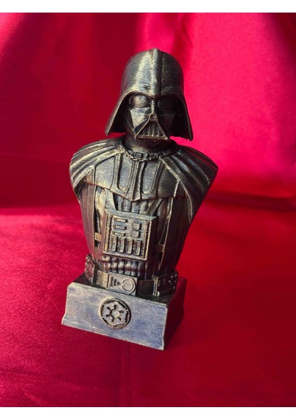 Dart Vader Büstü – 3D Baskı Dekoratif Figür (El Yapımı – Premium Detay)
