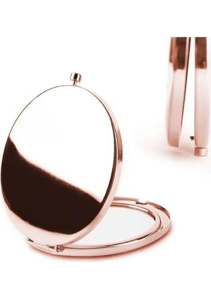 Promosyon Yuvarlak Cep Aynası Rose Renk fırsatları