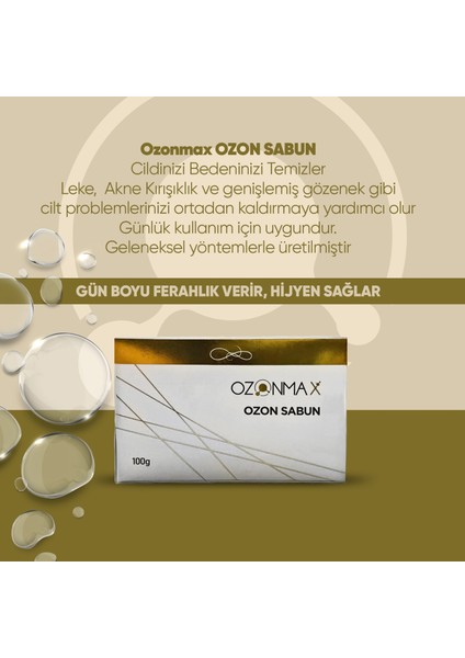 Ozon Sabun Kremsi Bir Köpüğe Sahiptir.