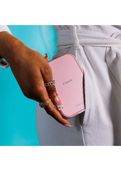 Zoemini 2 Pembe Altın Fotoğraf Yazıcısı + Fotoğraf Kağıdı (20'li) Seti (Canon Eurasia Garantili) fiyatları