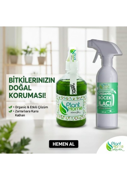 Organik Böcek Kovucu - Powermix Genel Sıvı Bitki Besini
