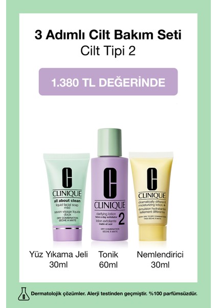 3 Step Cilt Bakım Seti Cilt Tipi 2 192333138977