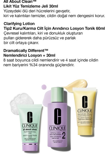 3 Step Cilt Bakım Seti Cilt Tipi 2 192333138977 fiyatları