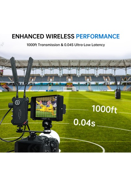 Cosmo C1 Profesyonel Kablosuz Görüntü Aktarım Sistemi ( Sdı/hdmı )