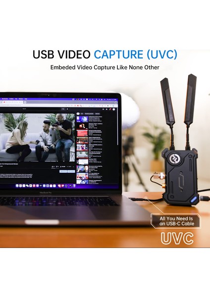 Cosmo C1 Profesyonel Kablosuz Görüntü Aktarım Sistemi ( Sdı/hdmı )