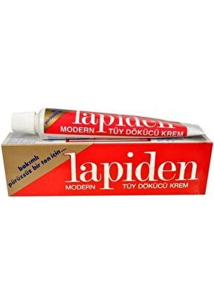 Lapiden Tüy Dökücü Klasik Kırmızı Krem Hızlı Etki ve Yumuşaklık Sağlayan Özellikler fiyatları
