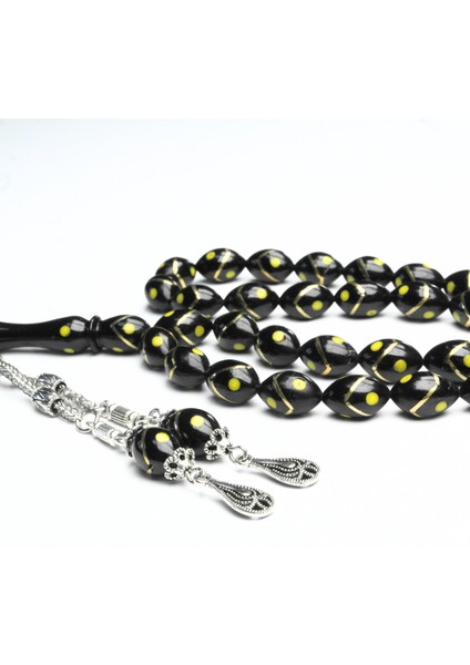 Tek Zikzak Pirinç Sarı Işleme Tespih fırsatları