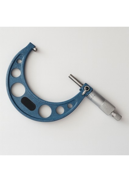 Profesyonel 100-125 mm Dış Çap Mikrometresi 0.01 mm Yüksek Hassasiyetli Metal Ölçüm Aleti Model fırsatları