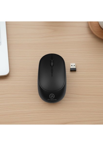 Buffer® Siyah Renkli Ergonomik Sessiz Kablosuz Mouse - USB Alıcılı, Ofis ve Oyun Için Konforlu Bilgisayar Faresi MS6310 indirimleri