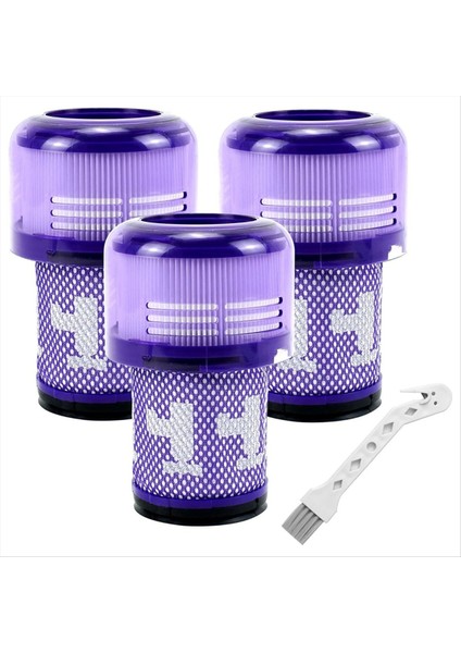 V12 Dyson V12 Için Filtre Değiştirme Ince Kablosuz Vakum ve V12 Ince Vakumlar, Bölüm No. 971517-01 (Yurt Dışından)