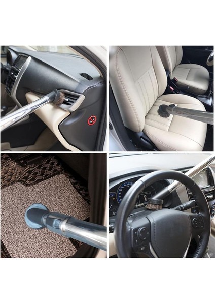 Yuvarlak At Kaçı Vakum Toz Fırçası Bağlantısı, 1 1/4 Inç Veya 1 3/8 Inç Hortum ile Çoğu Elektrikli Süpürge ile Uyumlu (Yurt Dışından) modelleri