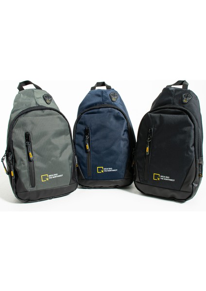 Outdoor Serisi Su Geçirmez Kumaş Erkek Göğüs Omuz Çantası Bodybag indirimleri