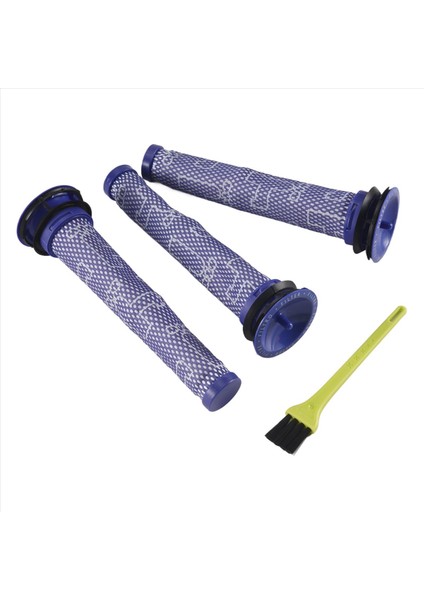 3 Dyson DC58, DC59, V6, V7, V8 Için Paket Ön Filtreler. Değiştirmeler Bölüm 3 Filtreler Kiti Dyson Filtre Değiştirmeleri (Yurt Dışından)