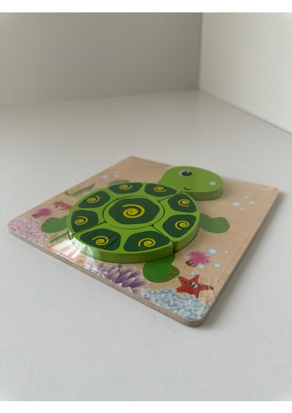 Yılbaşı Gingerbread Mini Hediye Kutusu (Çocuk) | Ahşap 3D Blok Puzzle - 1 Adet fırsatları