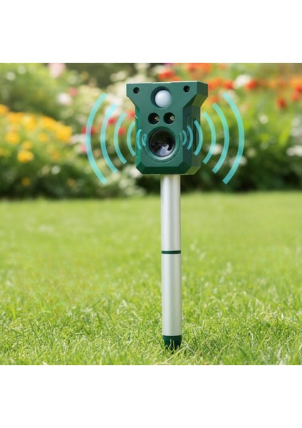 Buffer® Solar Enerjili Ultrasonik Hayvan Kovucu-Su Geçirmez Bahçe Koruma Cihazı Hayvan Uzaklaştırıcı modelleri