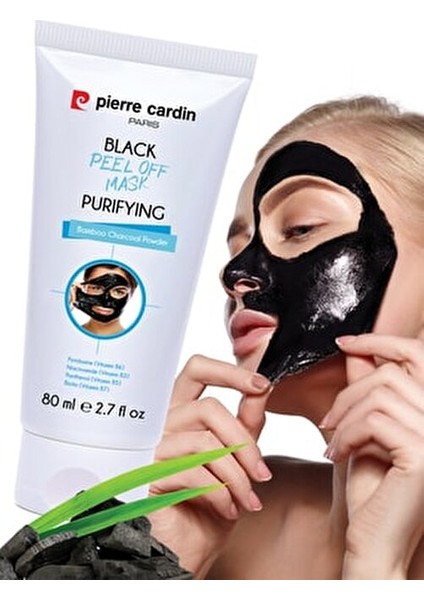 Siyah Peel Off Arındırıcı Maske 75 ml Tüm Cilt Tipleri İçin B Vitaminli