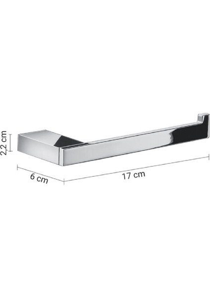 Lanzarote Tuvalet Kağıtlık, Açık - Krom fiyatları