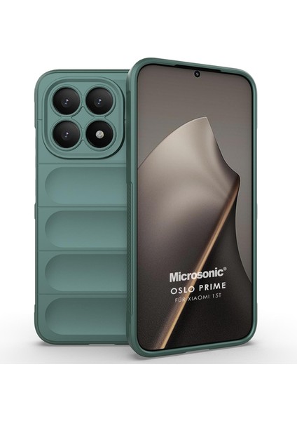 Xiaomi 15T Kılıf Oslo Prime Yeşil