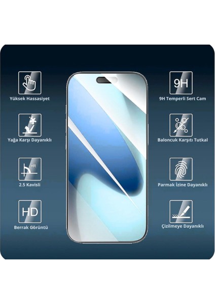 Iphone 17 Şeffaf Ekran Koruyucu Antisitatik Cam 360 Kaplama Darbelere Dayanıklı Esnek Cam Hd Görüntü Kalitesi modelleri