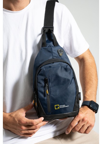Outdoor Serisi Su Geçirmez Kumaş Erkek Göğüs Omuz Çantası Bodybag fiyatları