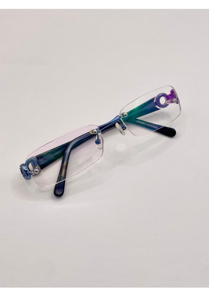 Taş Detaylı Dikdörtgen Kadın Gözlük Çerçevesi – Optik Cam Değişimine Uygun fırsatları