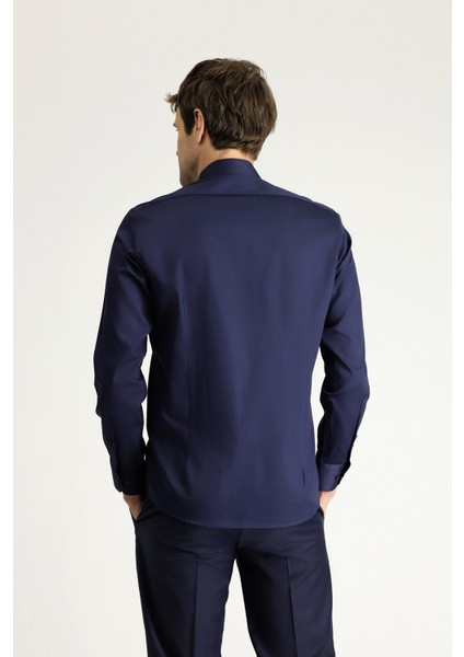 Uzun Kol Slim Fit Dar Kesim Klasik Leke Tutmaz Pamuk Gömlek fırsatları