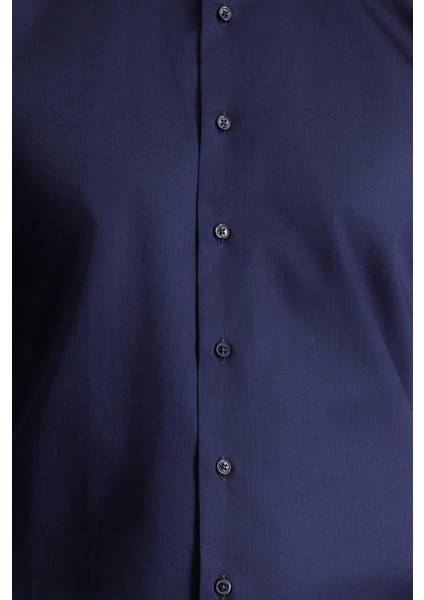 Uzun Kol Slim Fit Dar Kesim Klasik Leke Tutmaz Pamuk Gömlek indirimleri